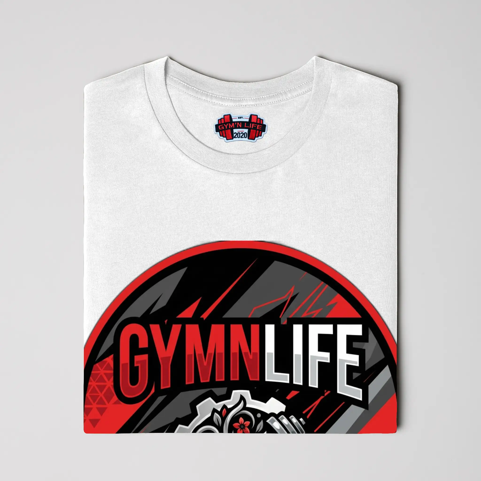 GYM&amp;#39;N LIFE LOGO T-SHIRT